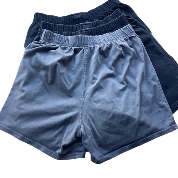 Goodfellow & Co Classic Soft Cotton Knit Boxers, Grey Black - Size Small NEW - Picture 2 of 3